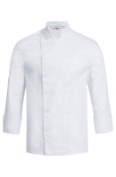 Herren Kochjacke Mit Verdeckten Druckknöpfen Regular Fit