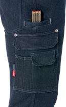 Fristads Kansas Service-Stretch-Jeans 2501 DCS 115699 indigo blau